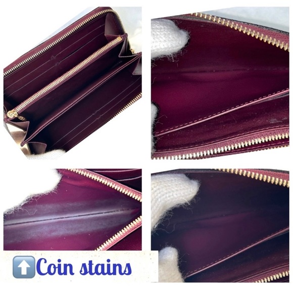 ♥️Authentic Louis Vuitton Vernis Zippy Long Wallet, converted into cross body - Picture 9 of 11